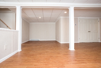 A complete finished basement system in a Fairview home