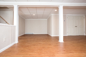 A complete finished basement system in a Fairview home