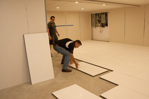 Installing insulated subfloor panels in Harborcreek