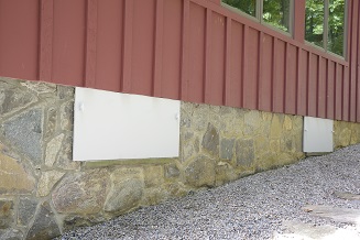 Airtight crawl space doors in Youngsville
