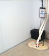 basement wall product and vapor barrier for Meadville wet basements